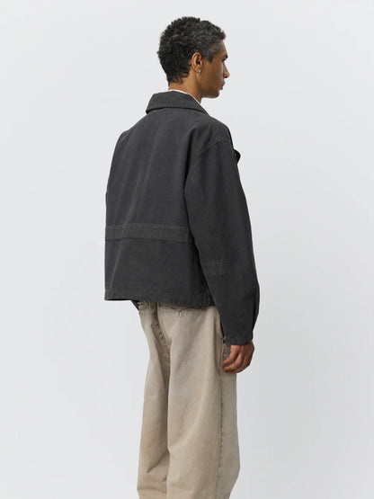 【mfpen - エムエフペン】COURIER JACKET  / WASHED GREY CANVAS (ジャケット/ウォッシュドグレーキャンバス)