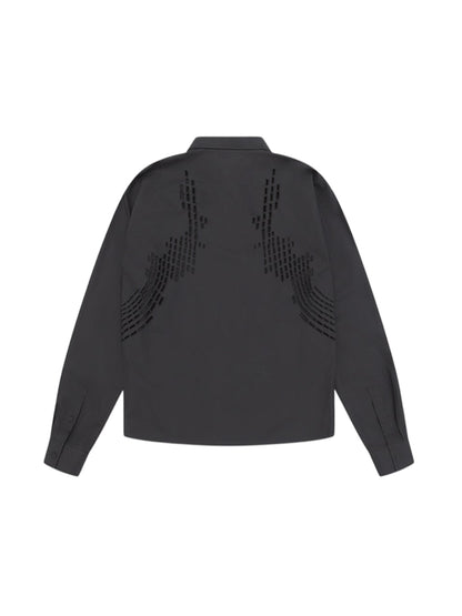 【HELIOT EMIL  - エリオットエミル】HALOS SHIRT / BLACK (シャツ/ブラック)