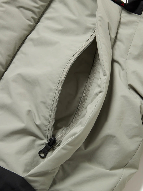 【FIRST DOWN -ファーストダウン WRAP DOWN PARKA DICROS(R) MAURI / BLACK (ダウン/ブラック)