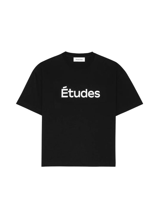【Études - エチュード】 Relax T-Shirt Études / BLACK(Tシャツ/ブラック)