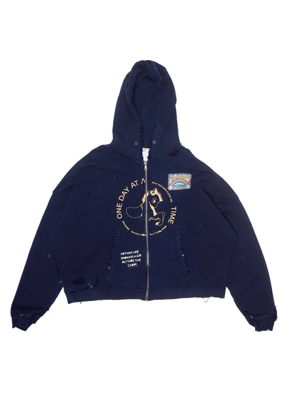 【PALY HOLLYWOOD - パリーハリウッド】TREATMENT CENTER ZIP HOODIE /  BLACK (フーディー/ブラック)