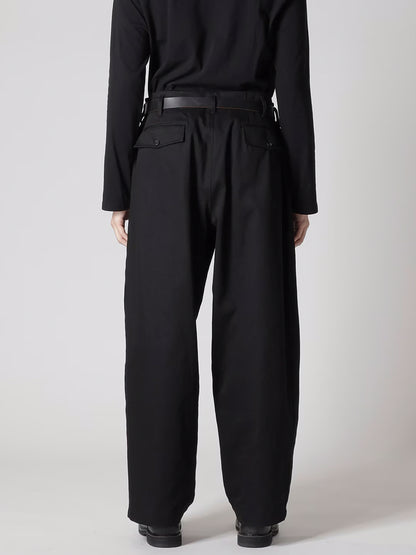 【Y's for men-ワイズフォーメン】KATSURAGI SIDE TAPE PANTS(パンツ/ブラック)