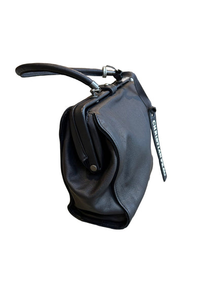 【Christian Peau - クリスチャンポー】06435-1 CP SQUARE "Cow Leather"/ BLACK(バッグ/ブラック)