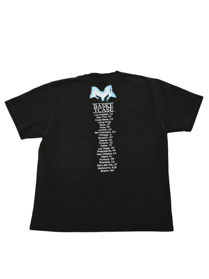 【BASKETCASE  - バスケットケース】GOHST T- SHIRT / BLACK (Tシャツ/ブラック)