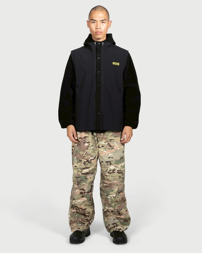 【PLEASURES - プレジャーズ】OVERTURE CONVERTIBLE JACKET / BLACK (ジャケット/ブラック)