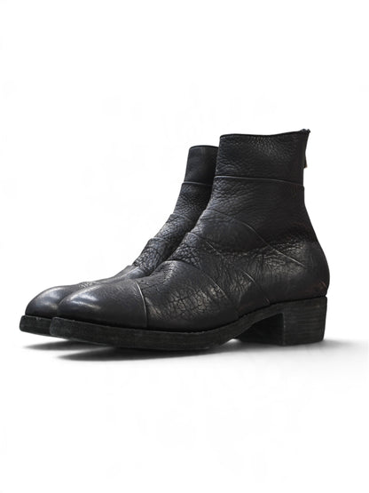 【GUIDI - グイディ】367ZB BISON BACK ZiP BOOTS  / CALF REVERSE BLACK(ブーツ/ブラック)
