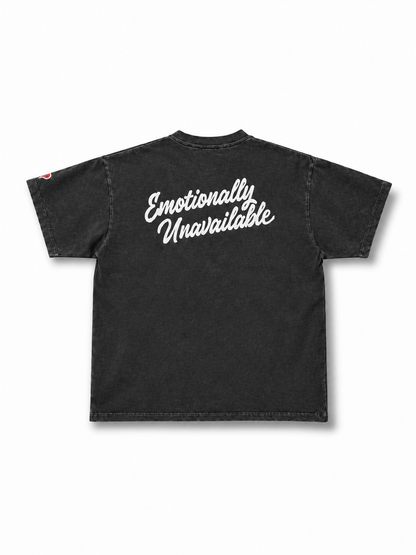 【EMOTIONALLY UNAVAILABLE - エモーショナリー アンアベイラブル】EU AB FLYING SS TEE / BLACK (Tシャツ/ブラック)