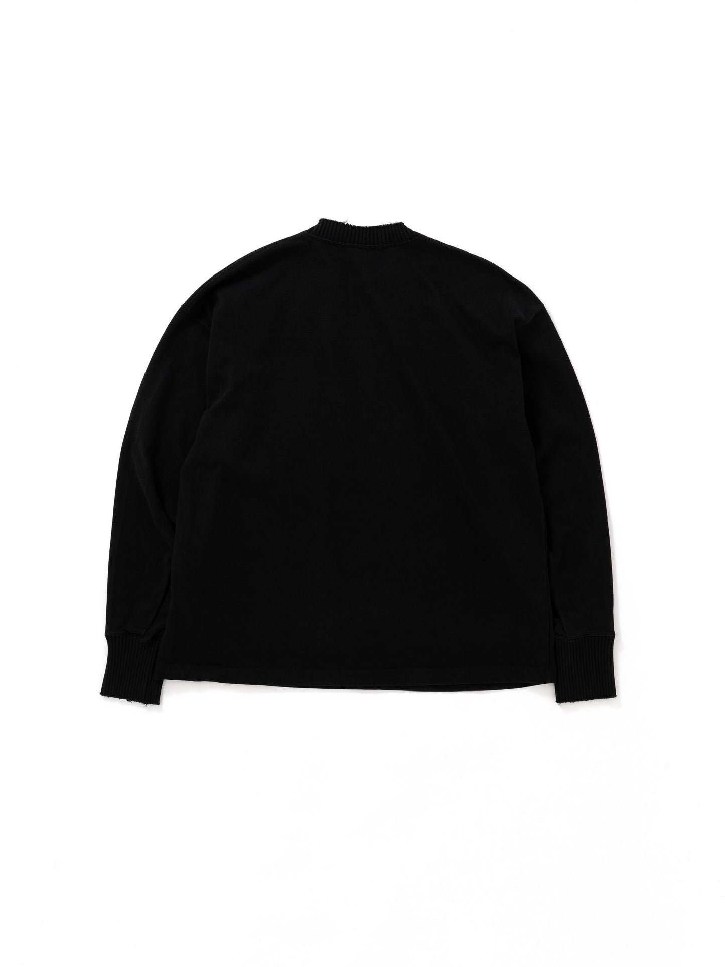 【Perfect ribs® - パーフェクトリブス】Long Sleeve T Shirts / Black (Tシャツ/ブラック)