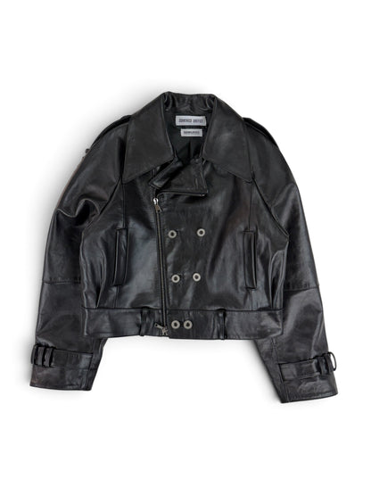 【DOMENICO OREFICE - ドメニコオレフィーチェ】BIKER JACKET / BLACK (ジャケット/ブラック)