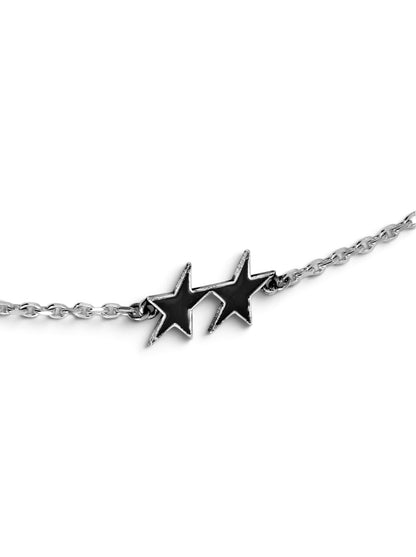 【TWO JEYS  - トゥージェイズ】BLACK ENAMELED ICON NECKLACE / BLACK (アクセサリー/ブラック)