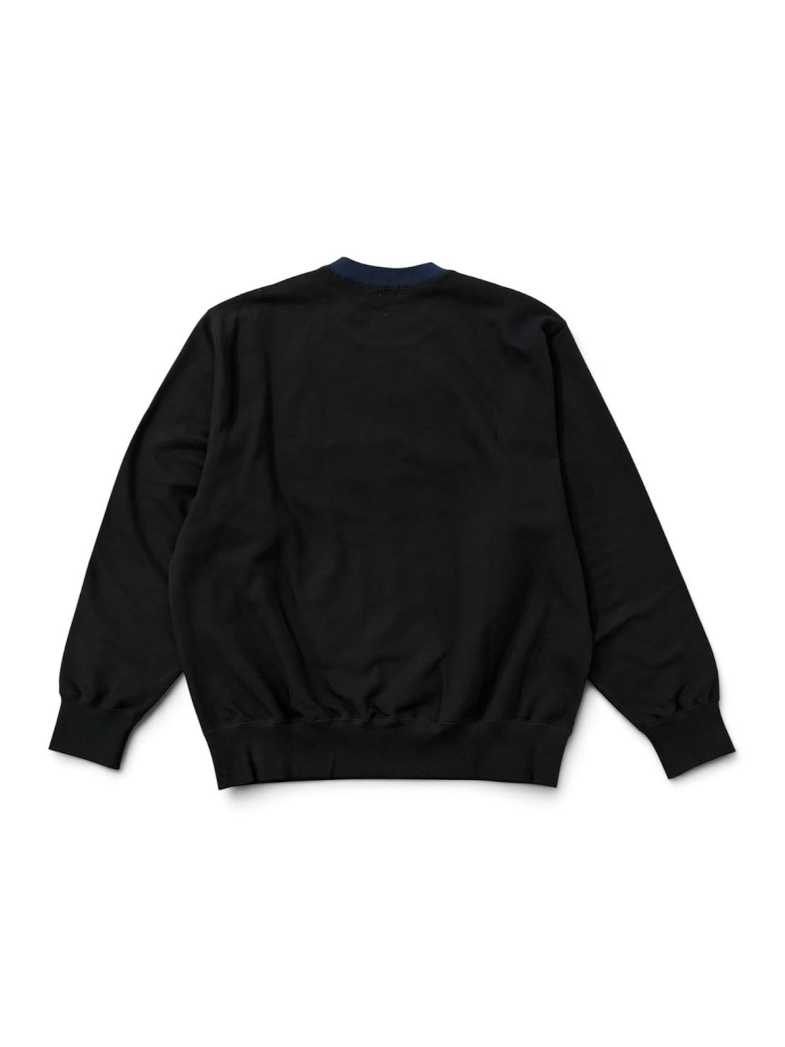 【kolor BEACON - カラー ビーコン】26WBM-T01231-08 Tops  / BLACK (スウェット/ブラック）