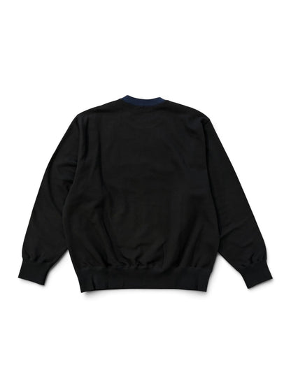 【kolor BEACON - カラー ビーコン】26WBM-T01231-08 Tops  / BLACK (スウェット/ブラック）