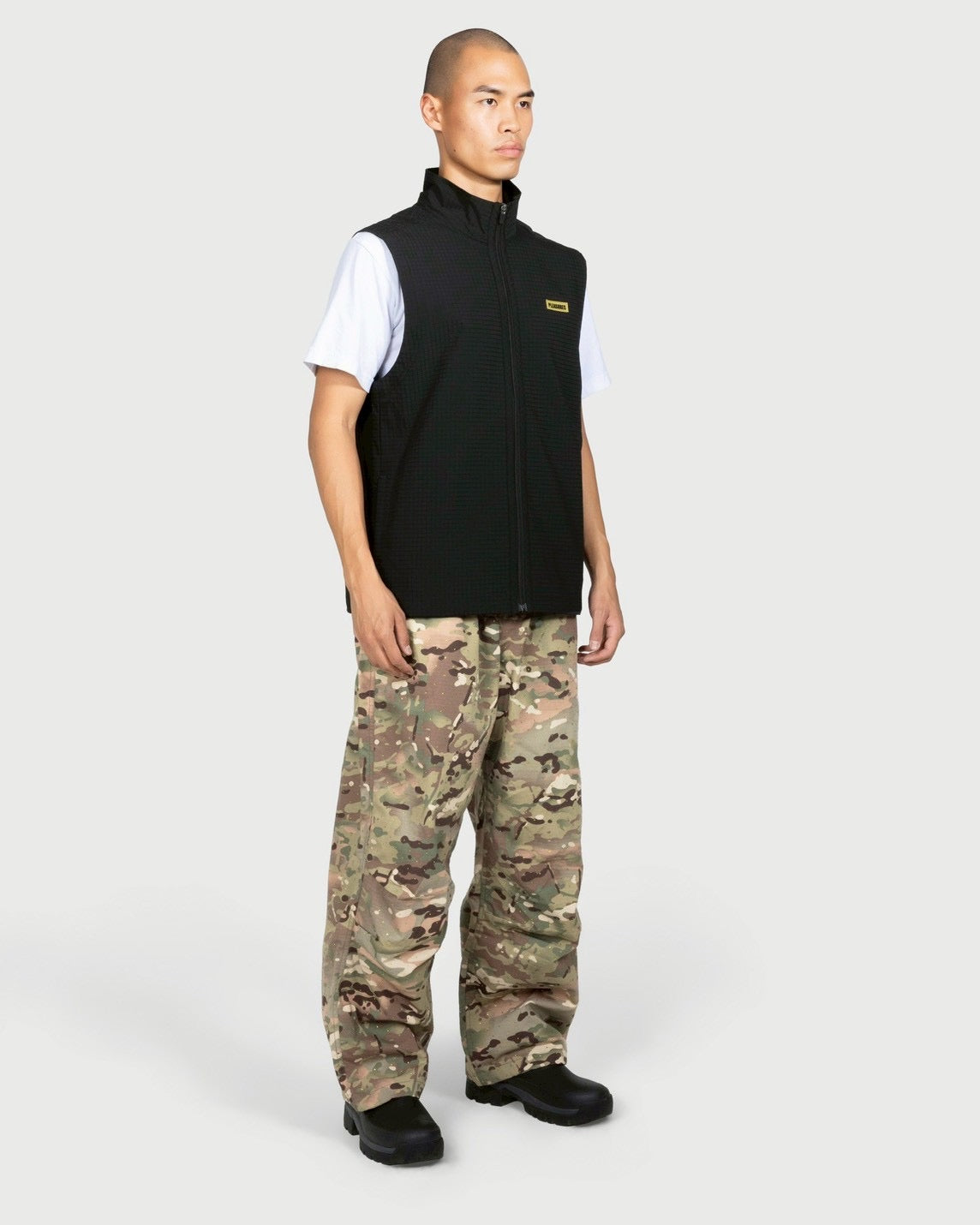 【PLEASURES - プレジャーズ】OVERTURE CONVERTIBLE JACKET / BLACK (ジャケット/ブラック)