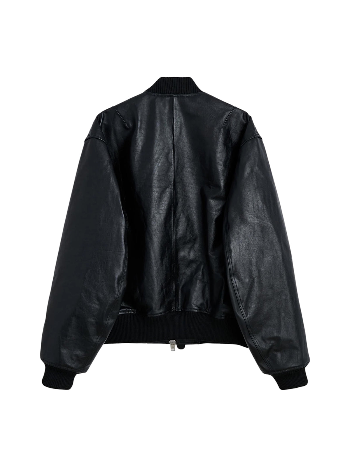 【SUN FLOWER - サンフラワー】Leather Flight Jacket / Black (ジャケット/ブラック)