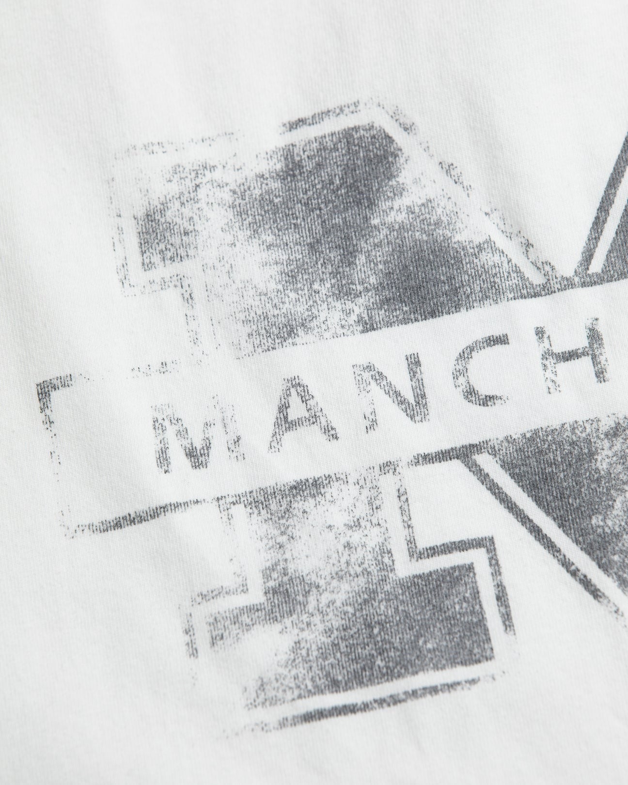 【ANACHRONORM - アナクロノーム】AN368 MANCHESTER PRINTED S/S T-S / WHITE (Tシャツ/ホワイト)