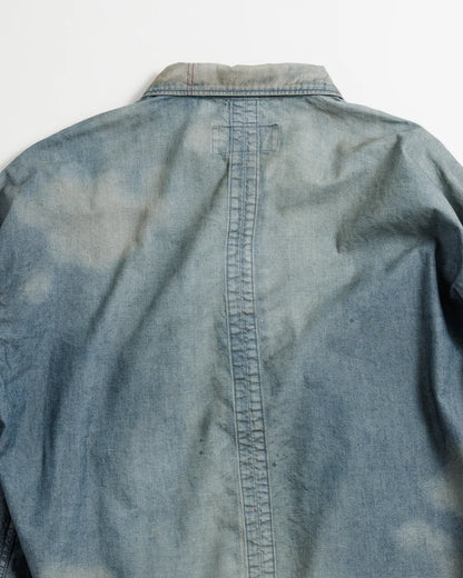 【ANACHRONORM - アナクロノーム】CHAMBRAY REMAKED FATIGUE JACKET / INDIGO (ジャケット/インディゴ)