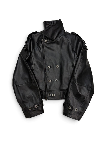 【DOMENICO OREFICE - ドメニコオレフィーチェ】BIKER JACKET / BLACK (ジャケット/ブラック)