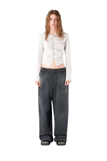 【CAMPER LAB  - カンペールラボ】LOGO SWEATPANTS / BLACK  (スウェットパンツ/ブラック）