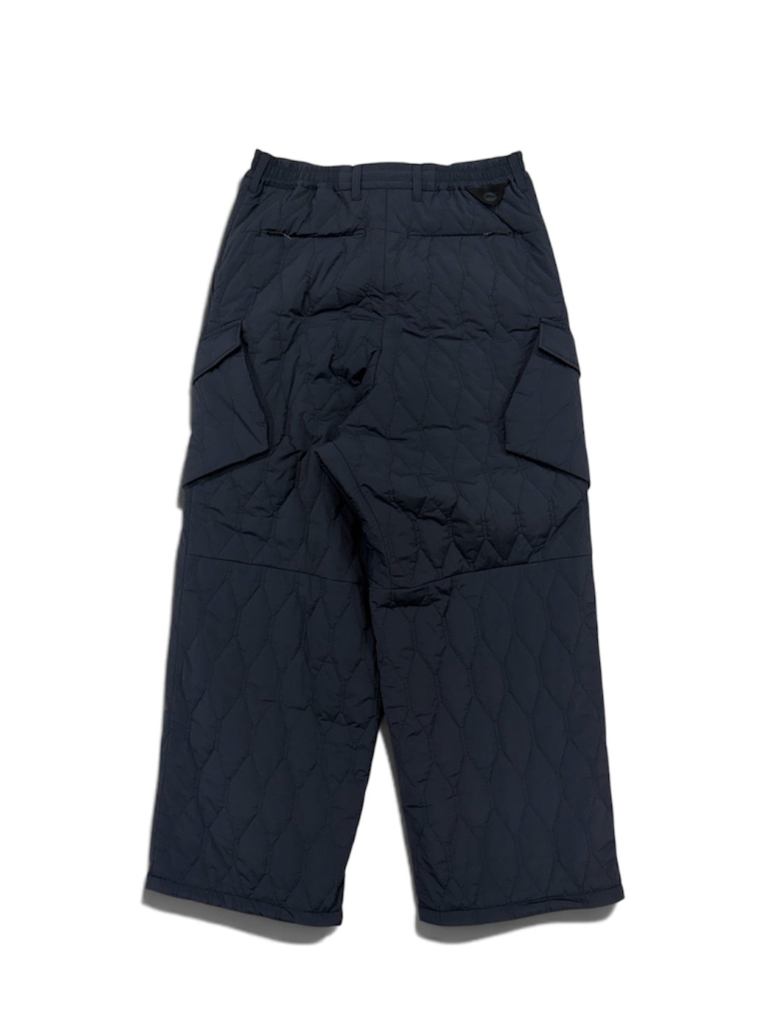 【White Mountaineering - ホワイトマウンテニアリング】QUILTED WIDE CARGO PANTS / BLACK (パンツ/ブラック)