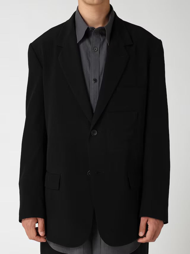 【Y's for men - ワイズフォーメン】TA TUXEDO LAYERED-POCKET JACKET / BLACK (ジャケット/ブラック)