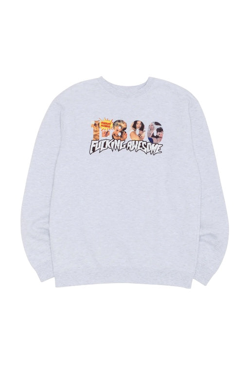 あ*む様 FBS スウェット Fucking Awesome- ファッキングオーサム】TOLL FREE CREWNECK / ASH