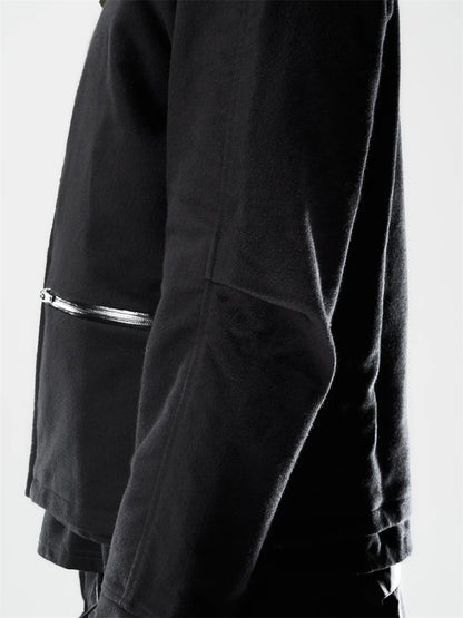 【ACRONYM - アクロニウム】J137-KI /Articulated Moleskin Jacket（ジャケット/ブラック)