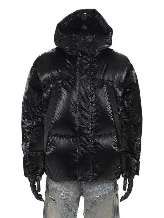 【JG1 - ジェージーワン】MAG-4 Down Jacket / liquid black （ダウンジャケット/ブラック)