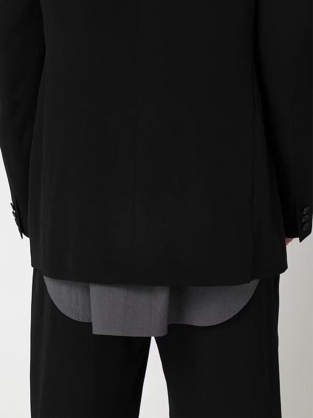 【Y's for men - ワイズフォーメン】TA TUXEDO LAYERED-POCKET JACKET / BLACK (ジャケット/ブラック)