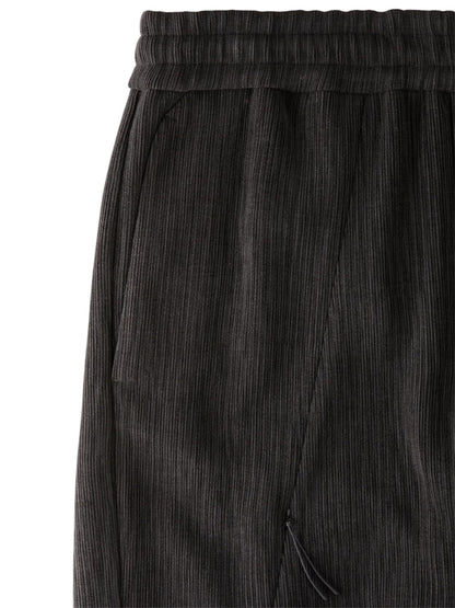 【POST ARCHIVE FACTION - ポストアーカイブファクション】Track Pant/ Wood BLK (パンツ/ウッドブラック)
