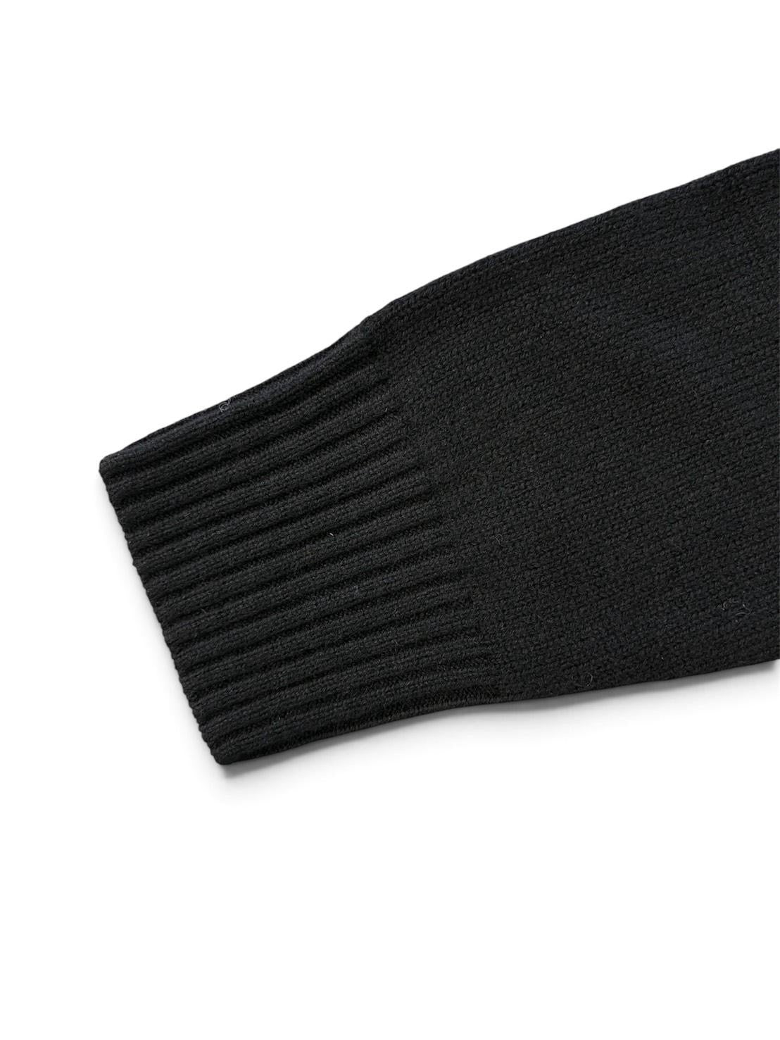 【kolor BEACON - カラー ビーコン】26WBM-N03333-08 Knit  / BLACK (ニット/ブラック）