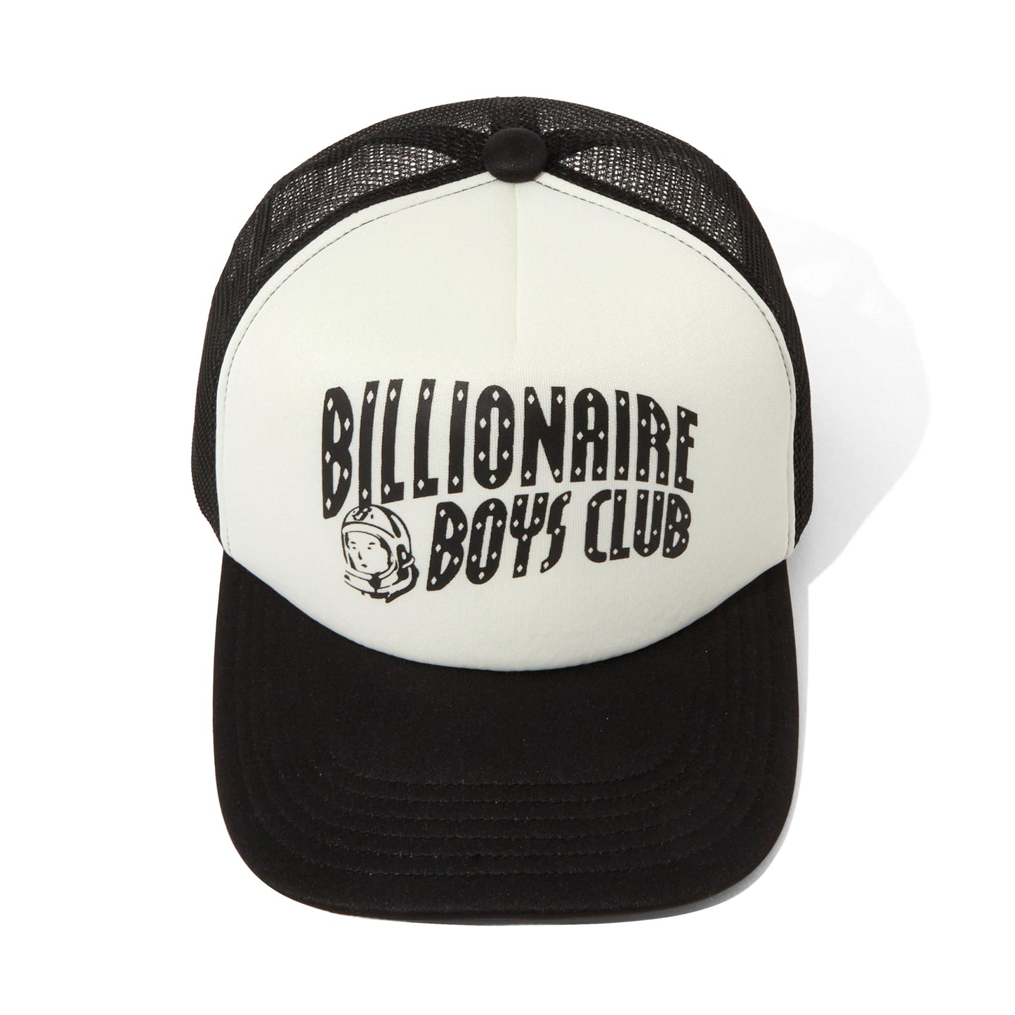 【Billionaire Boys Club-ビリオネアボーイズクラブ】MESH CAP ARCH LOGO / WHITE (キャップ/ホワイト)