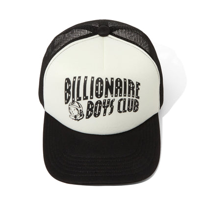 【Billionaire Boys Club-ビリオネアボーイズクラブ】MESH CAP ARCH LOGO / WHITE (キャップ/ホワイト)