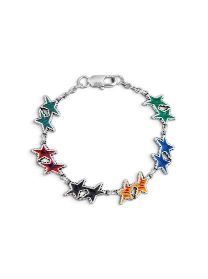 【TWO JEYS  - トゥージェイズ】NEW MELTED STARS BRACELET / MULTI (アクセサリー/マルチ)