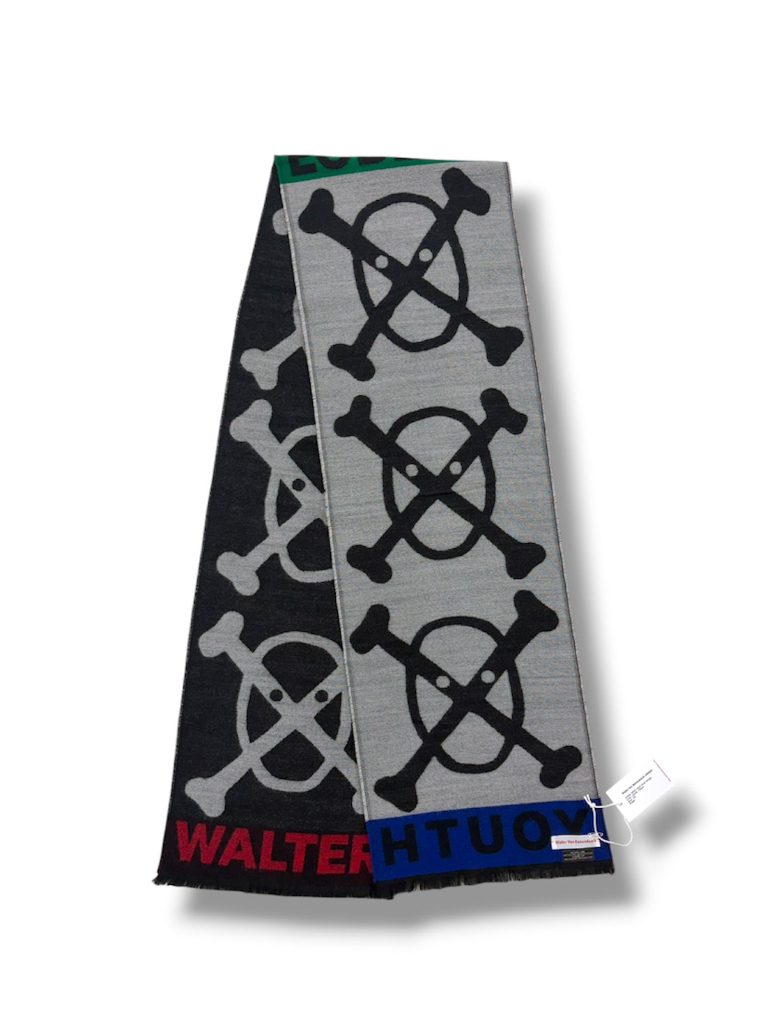 【Walter Van Beirendonck - ウォルターヴァンベイレンドンク】Youth Scalf Single / Black  (スカーフ/ブラック)