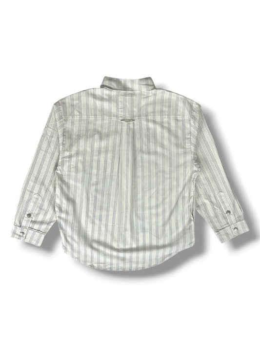 【BASKETCASE  - バスケットケース】HOUND OVERSIZED BUTTON-UP  / WHITE (シャツ/ホワイト)