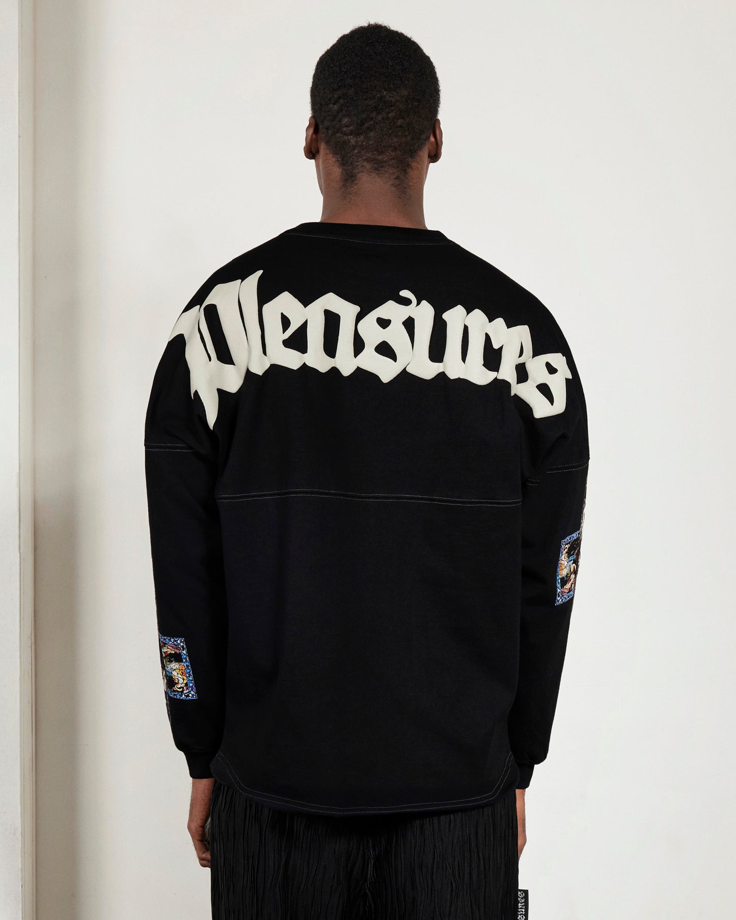 【PLEASURES - プレジャーズ】BLASPHEMY LONG SLEEVE / BLACK (L.S/ブラック)
