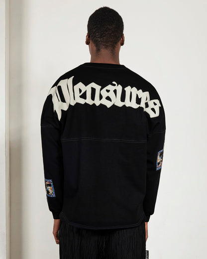 【PLEASURES - プレジャーズ】BLASPHEMY LONG SLEEVE / BLACK (L.S/ブラック)