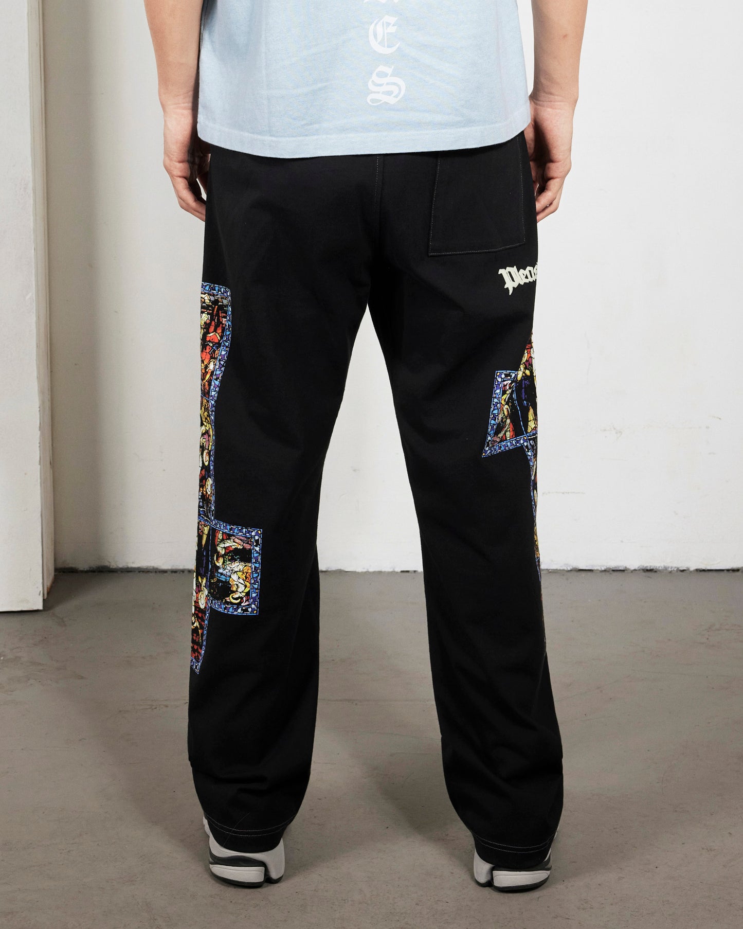 【PLEASURES - プレジャーズ】BLASPHEMY COTTON PANTS / BLACK (パンツ/ブラック)