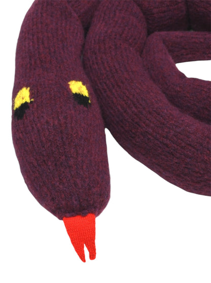 【Walter Van Beirendonck - ウォルターヴァンベイレンドンク】Snake Scarf / Purple  (スカーフ/パープル)