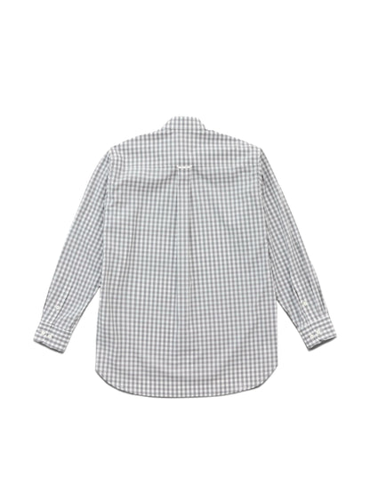 【TSTS -ティーエスティーエス】TSTS GINGHAM SHIRT / GRAY (シャツ/グレー)