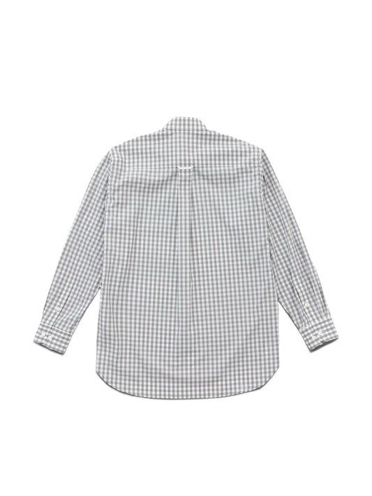 【TSTS -ティーエスティーエス】TSTS GINGHAM SHIRT / GRAY (シャツ/グレー)
