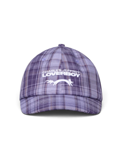 【Charles Jeffrey Loverboy - チャールズ ジェフリー ラバーボーイ】LOGO CAP IN PURPLE / PURPLE (キャップ/パープル)