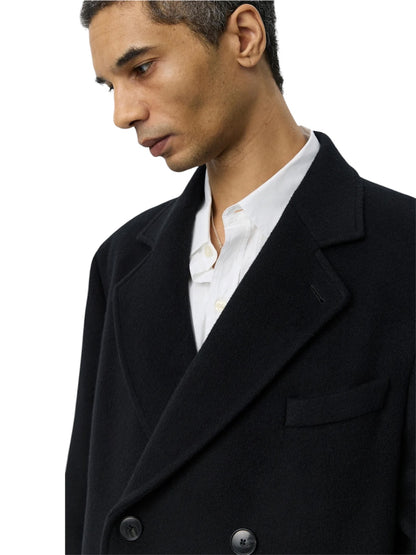【mfpen - エムエフペン】  Conference Coat /  Black Recycled Wool  (コート/ブラックリサイクルウール)