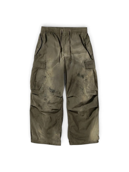 【ANACHRONORM - アナクロノーム】FADED CARGO EASY PANTS / OLIVE (パンツ/オリーブ)