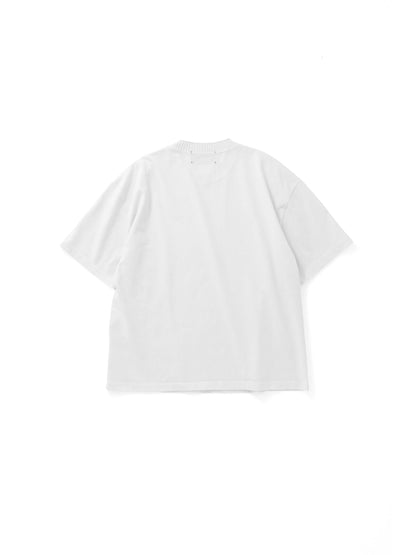 【Perfect ribs® - パーフェクトリブス】Short Sleeve T Shirts / White(Tシャツ/ホワイト)