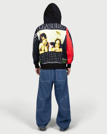 【PLEASURES - プレジャーズ】EXPLOSION HOODIE / BLACK (フーディー/ブラック)