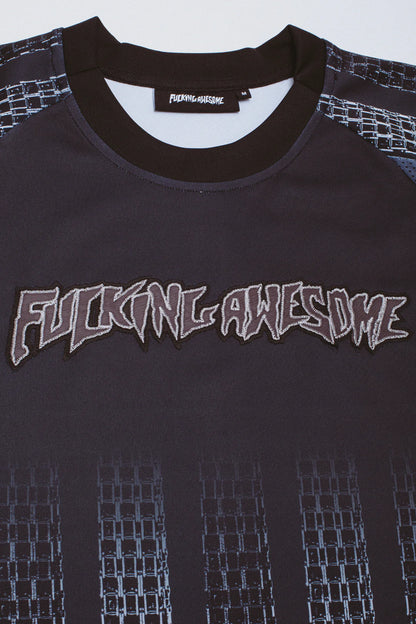【Fucking Awesome- ファッキングオーサム】RAPID SHORT SLEEVE JERSEY /  BLACK（Tシャツ/ブラック)