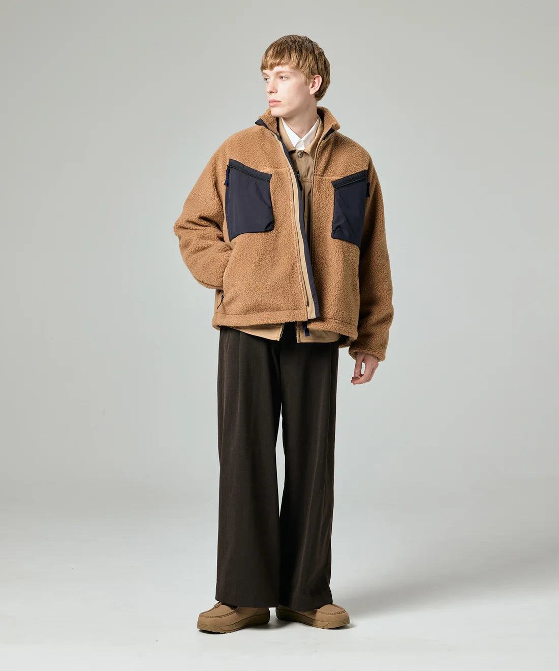 【PHENIX - フェニックス】PHENIX WIND STOPPER JACKET / BROWN (ジャケット/ブラウン)