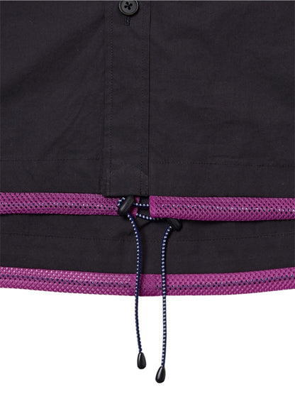 【kolor BEACON - カラー ビーコン】26WBM-B04144-08 Tops  / BLACK (シャツ/ブラック）