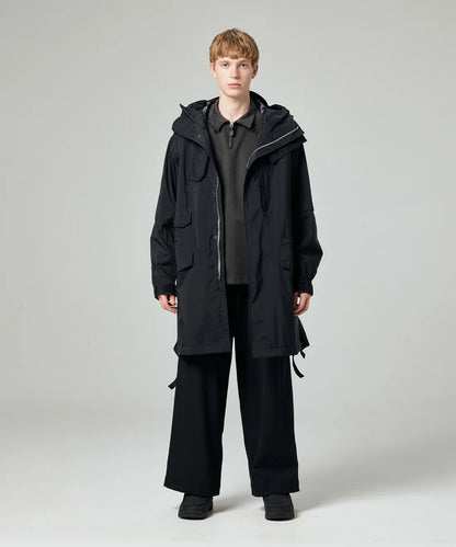 【PHENIX - フェニックス】TECH SMOCK COAT / WINDSTOPPER® PRODUCTS BY GORE-TEX LABS /BLACK (コート/ブラック)